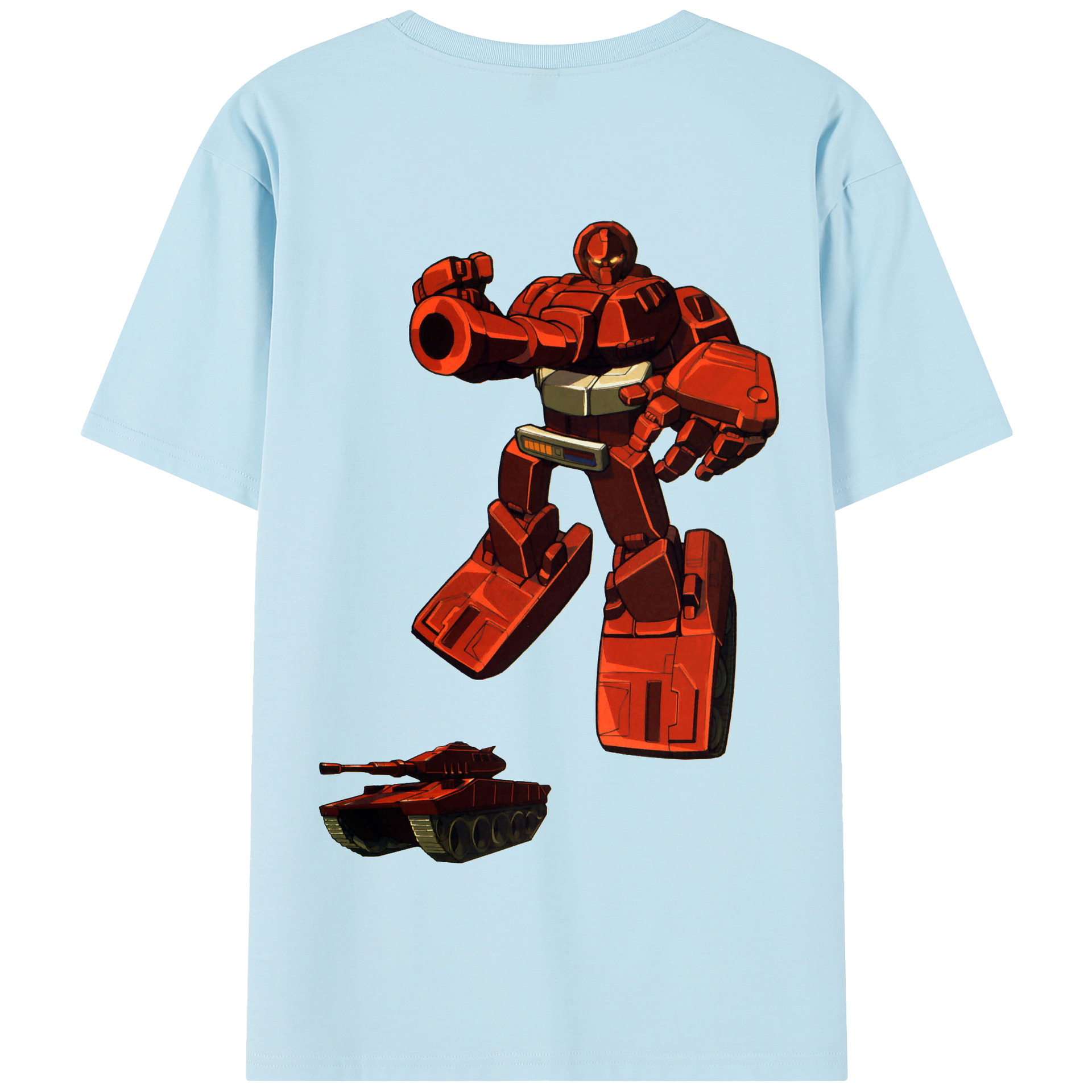 （画像用）  綿100％半袖Tシャツ（背面プリント）